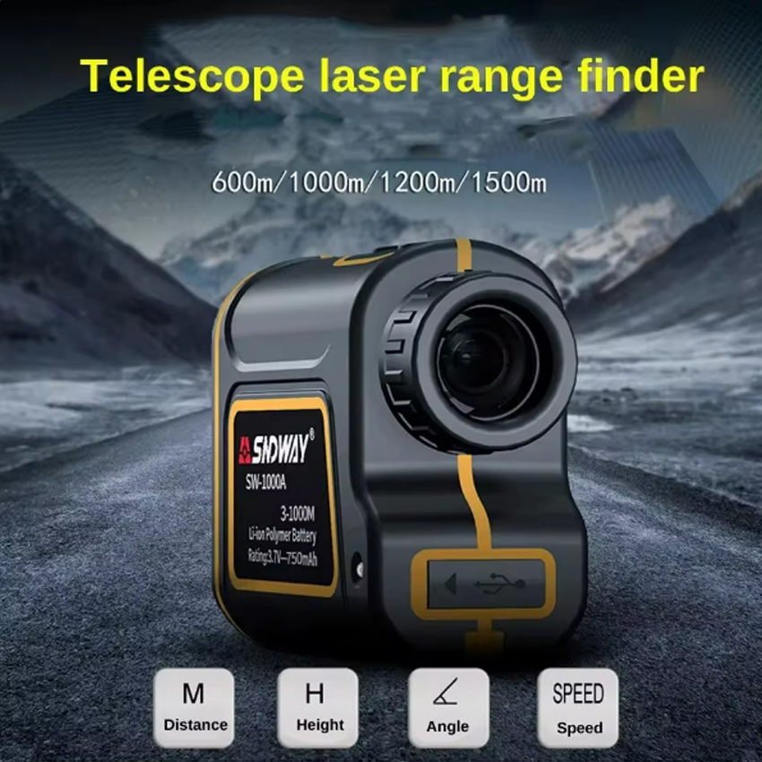 Rangefinder Laser Hunting - 망원경 레이저 거리 측정기, 단안 메트로