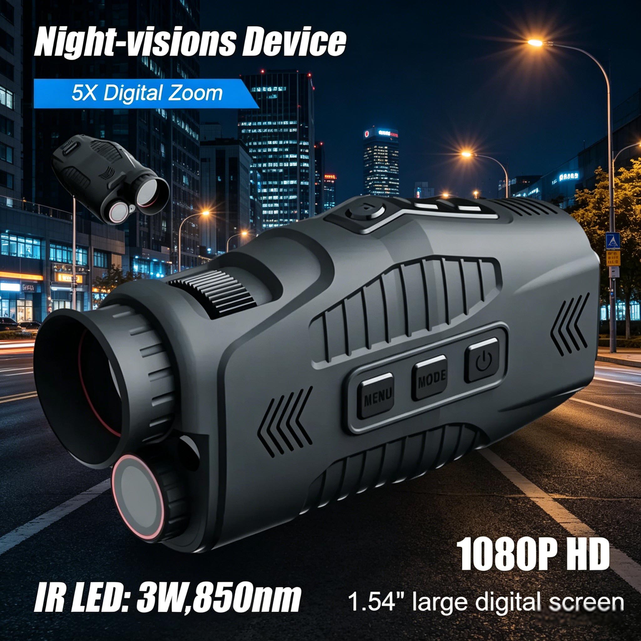 Outdoor Hunting Videos - R11 1080P 단안 적외선 야간 투시경