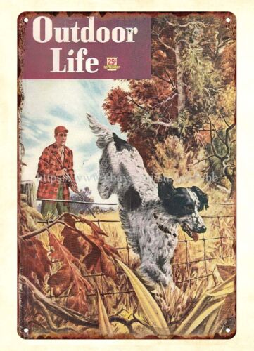 Outdoor Hunting Dogs - 인테리어 장식용 1948 OUTDOOR LIFE 매거진