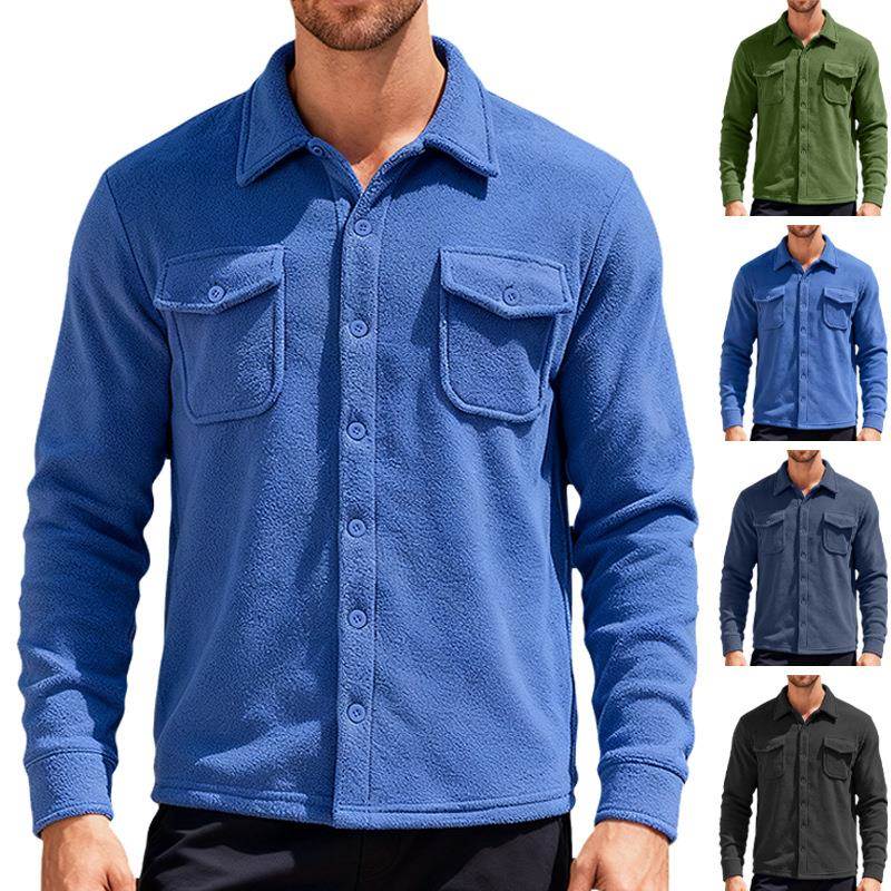 Hunting Outdoor Brands - 남성용 아웃도어 캐주얼 플리스 안감 작업