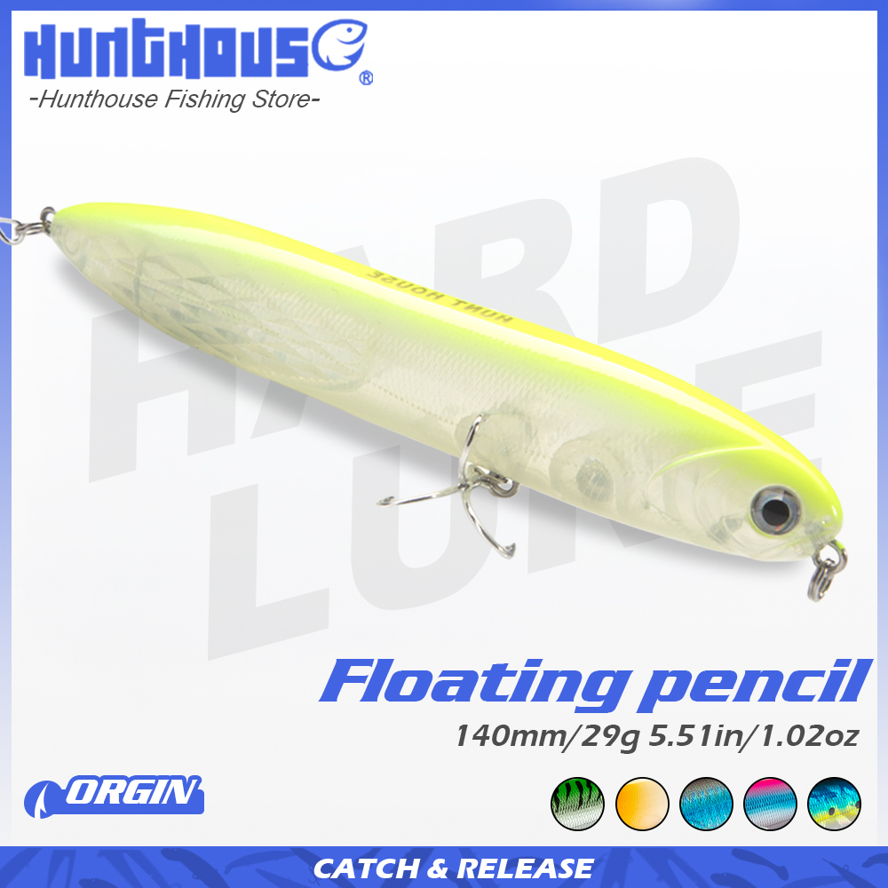 Hunting Quotes - 헌트하우스 펜슬 서피스 피싱 루어 140mm