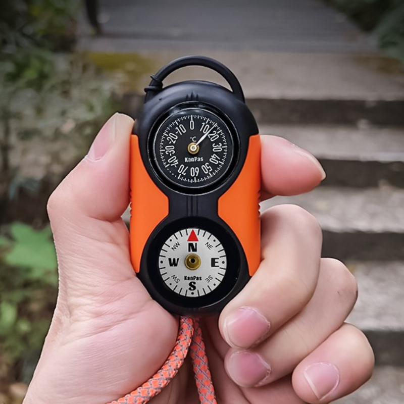 2 In1 습도계 온도계 나침반 캠핑, 하이킹, 트레킹 - Hunting Outdoor Thermometer 리뷰 및 가격