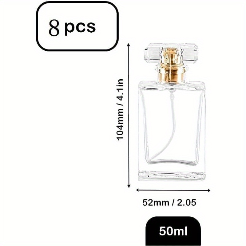 8pcs 30ml 유리 향수 병 빈 리필 가능 명확한  - Scent Eliminator Spray 리뷰 및 가격