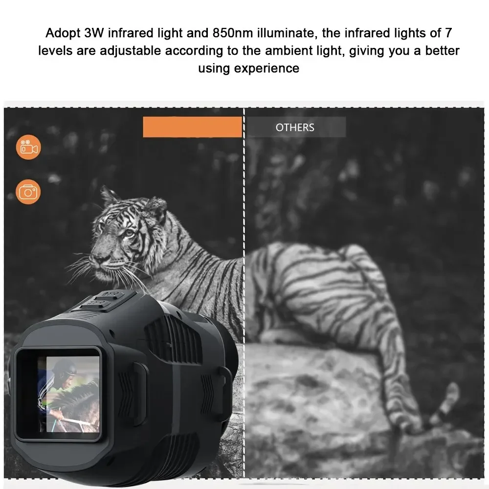 R11 1080P 단안 적외선 야간 투시경 5배 디지털 - Outdoor Hunting Videos 리뷰 및 가격