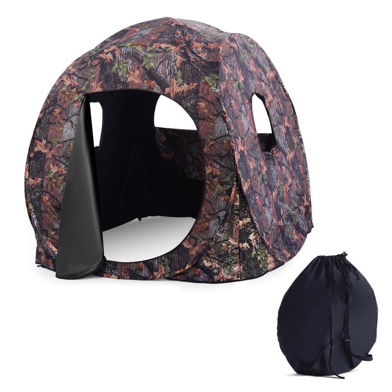3인용 팝업 사냥 텐트, PU 옥스포드 원단, 스틸 프 - Hunting & Outdoor Supplies Vanderbijlpark 리뷰 및 가격