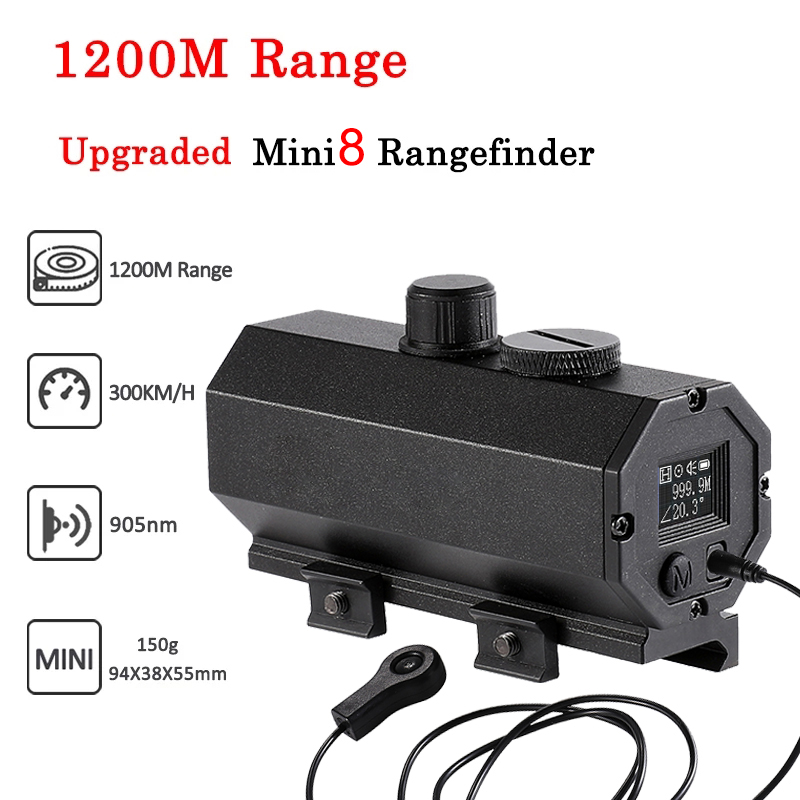 MINI8 플러그인 레이저 거리 측정기, 스포츠 사냥  - Rangefinder Laser Hunting 리뷰 및 가격