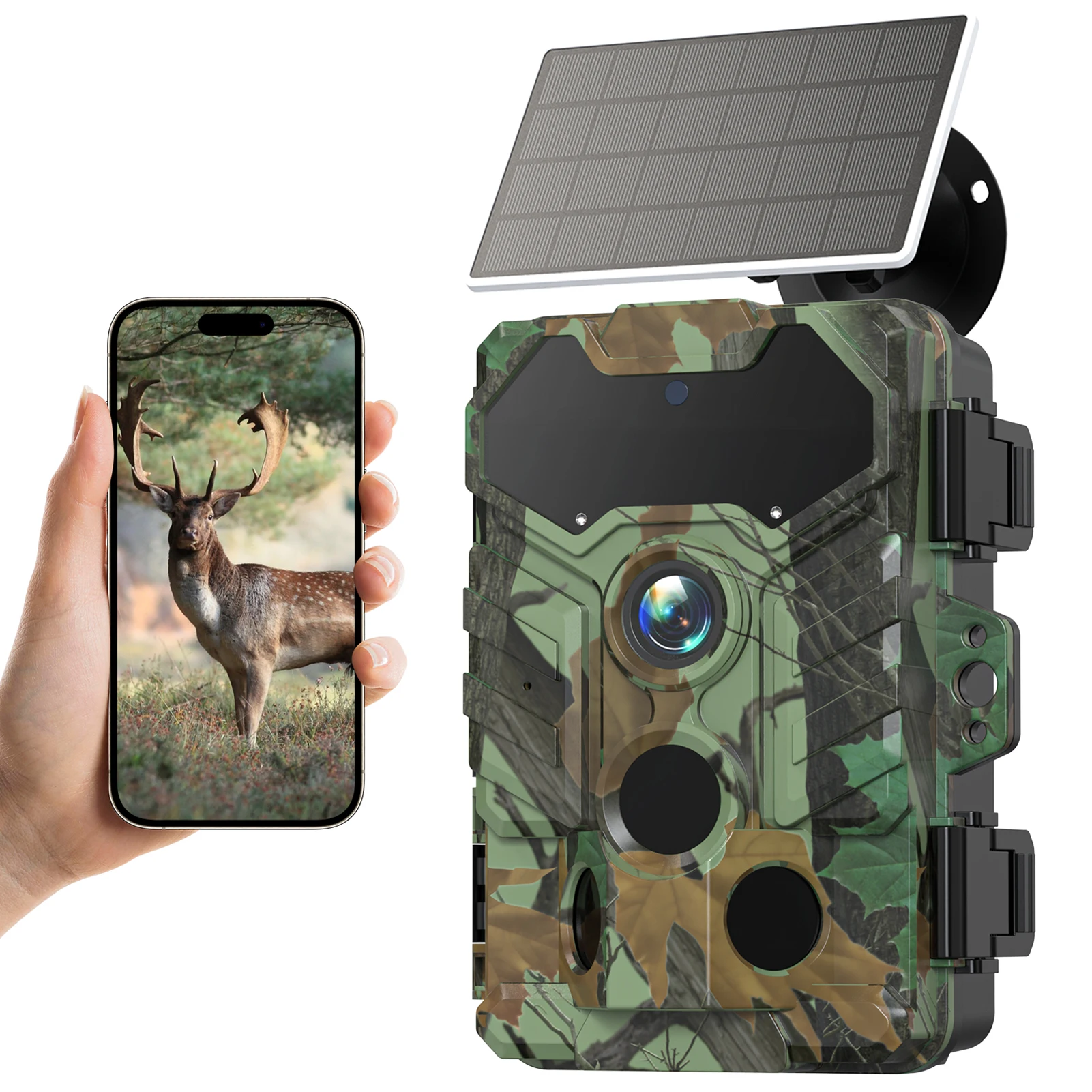 태양 광 카메라 야외 무선 트레일 카메라 32MP 적외 - Outdoor Hunting Camera Wireless 리뷰 및 가격