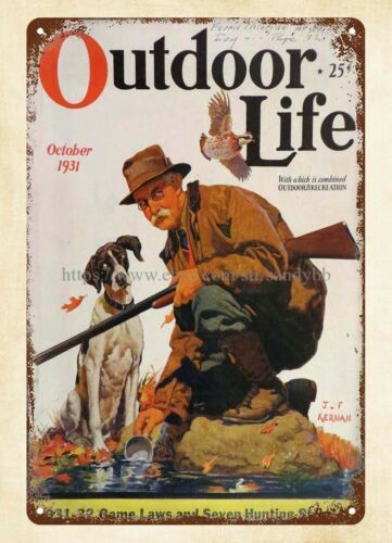 집 내부 1931년 야외 생활 잡지 표지 메추라기 사냥 - Outdoor Hunting Dogs 리뷰 및 가격